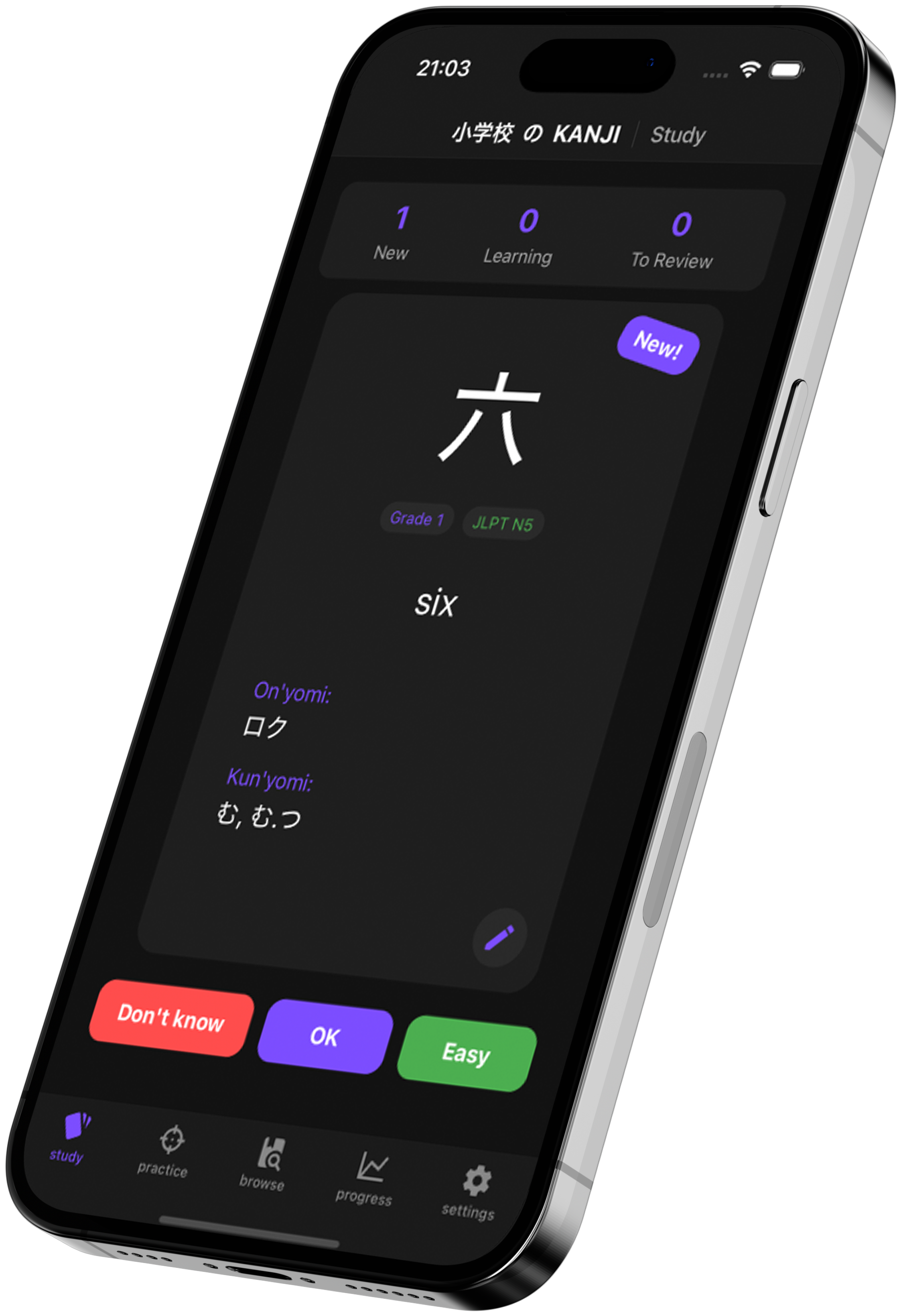 Kanji Learning App